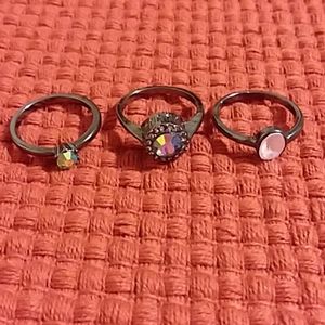 Torrid hematite rings size 10